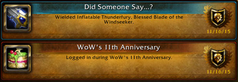 Illustration for article titled Players Get Some Nice Rewards For World of Warcraft's 11th Anniversary